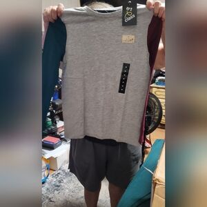 Art Class Kids Gray and Multicolor Long Sleeve Shirt